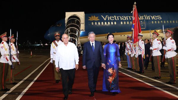 Tổng Bí thư, Chủ tịch nước Tô Lâm đến La Habana, bắt đầu chuyến thăm cấp Nhà nước tới Cuba - Sputnik Việt Nam