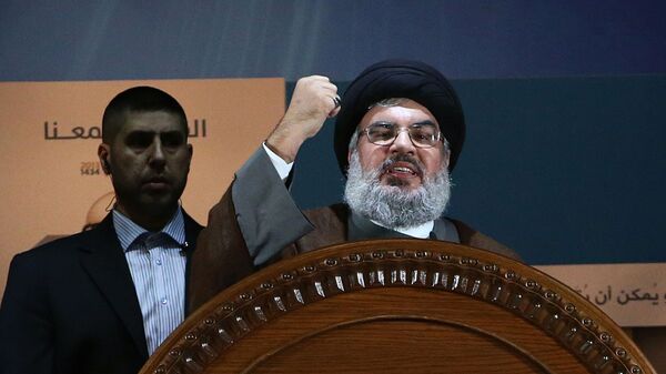 Thủ lĩnh Hezbollah Nasrallah - Sputnik Việt Nam