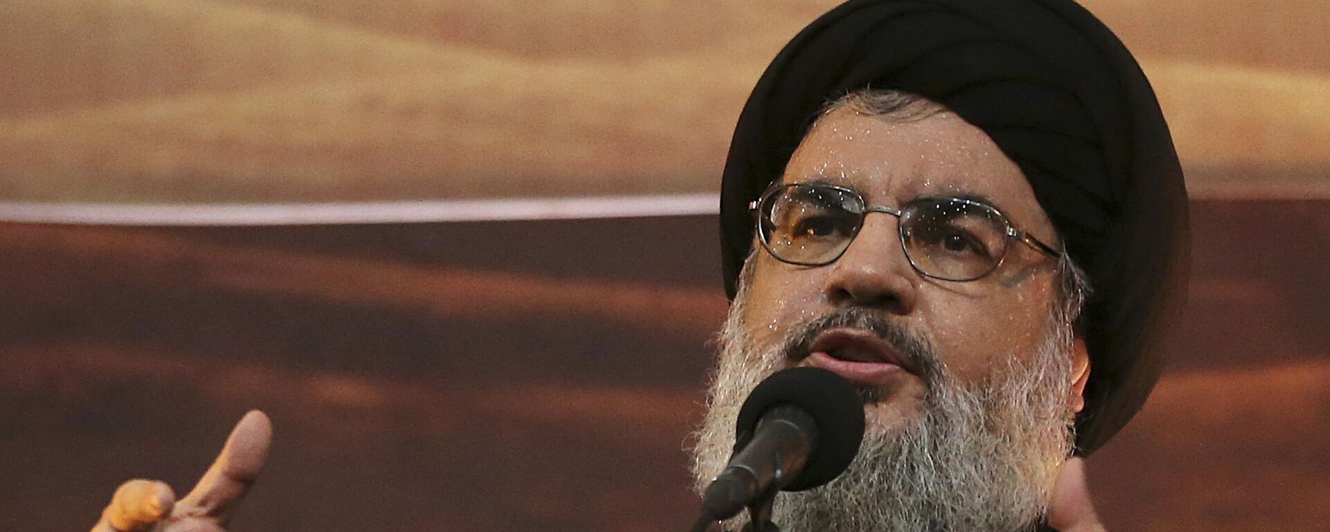 Người đứng đầu Hezbollah Hassan Nasrallah. Lưu trữ ảnh - Sputnik Việt Nam, 1920, 29.09.2024