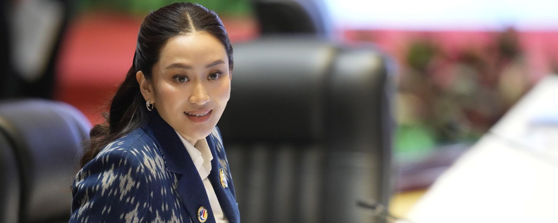 Thủ tướng Thái Lan Paetongtarn Shinawatra  tham dự Hội nghị Bộ trưởng lần thứ 44 của Hiệp hội các quốc gia Đông Nam Á (ASEAN) tại Viêng Chăn, Lào - Sputnik Việt Nam, 1920, 12.05.2025