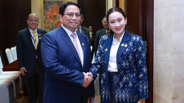 Thủ tướng Phạm Minh Chính gặp Thủ tướng Thái Lan - Sputnik Việt Nam