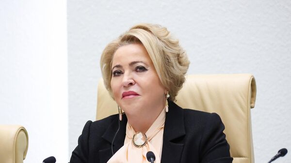 Chủ tịch Hội đồng Liên bang Nga Valentina Matvienko - Sputnik Việt Nam