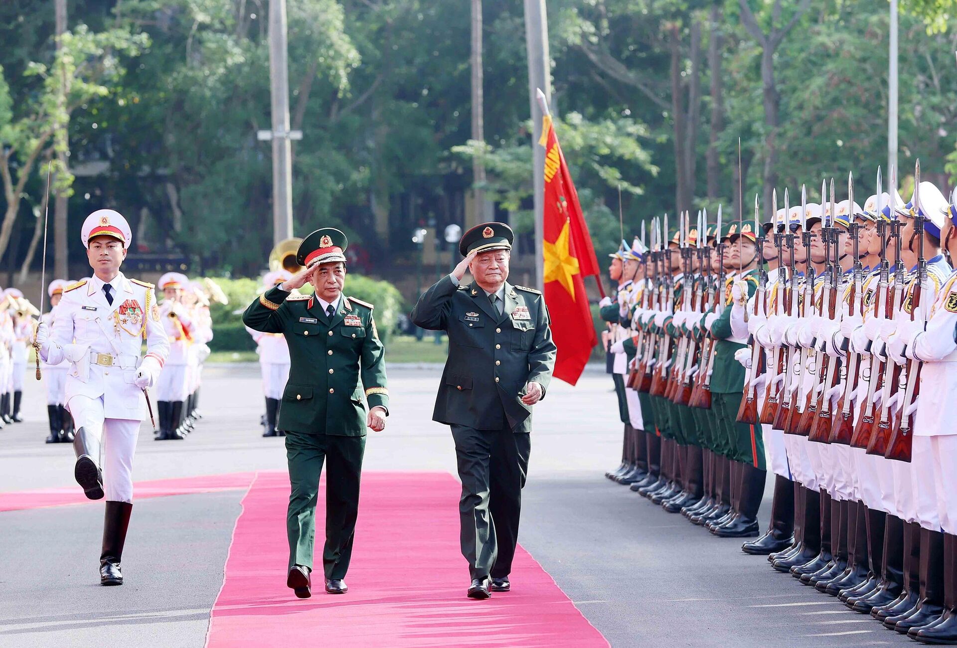 Đại tướng Phan Văn Giang hội đàm với Thượng tướng Trương Hựu Hiệp - Sputnik Việt Nam, 1920, 24.10.2024