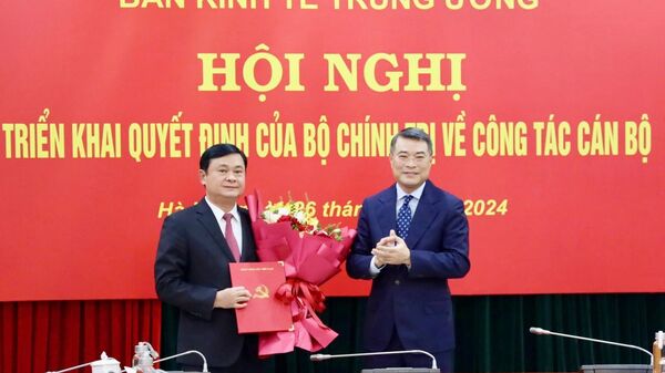 Đồng chí Thái Thanh Quý giữ chức Phó Trưởng Ban Kinh tế Trung ương - Sputnik Việt Nam