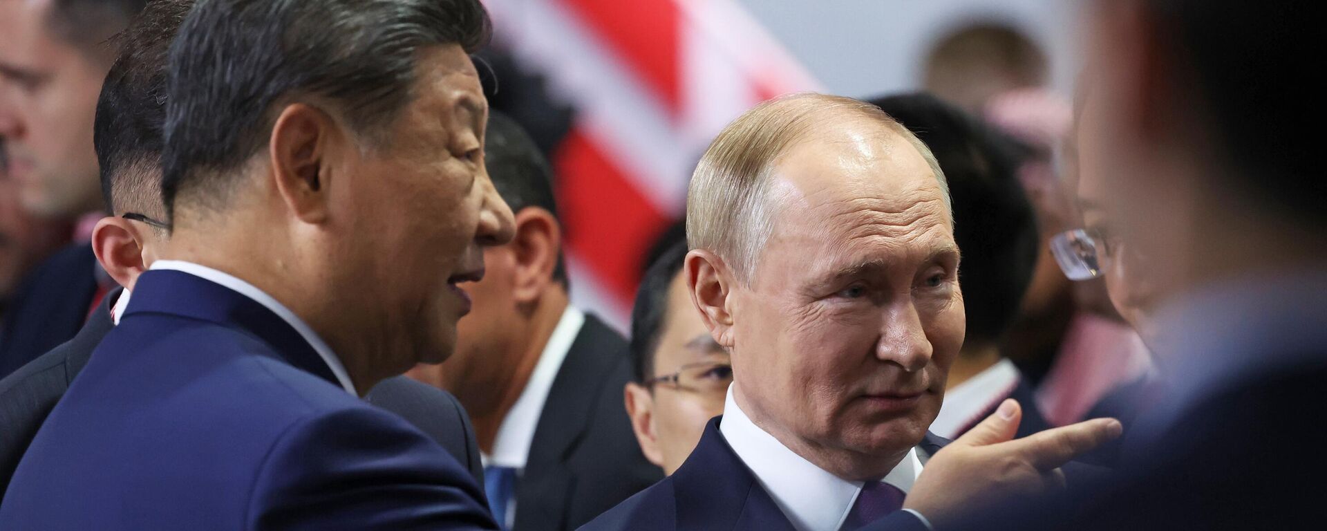 Hội nghị thượng đỉnh BRICS XVI. Tổng thống Nga Vladimir Putin và Chủ tịch Trung Quốc Tập Cận Bình - Sputnik Việt Nam, 1920, 27.10.2024