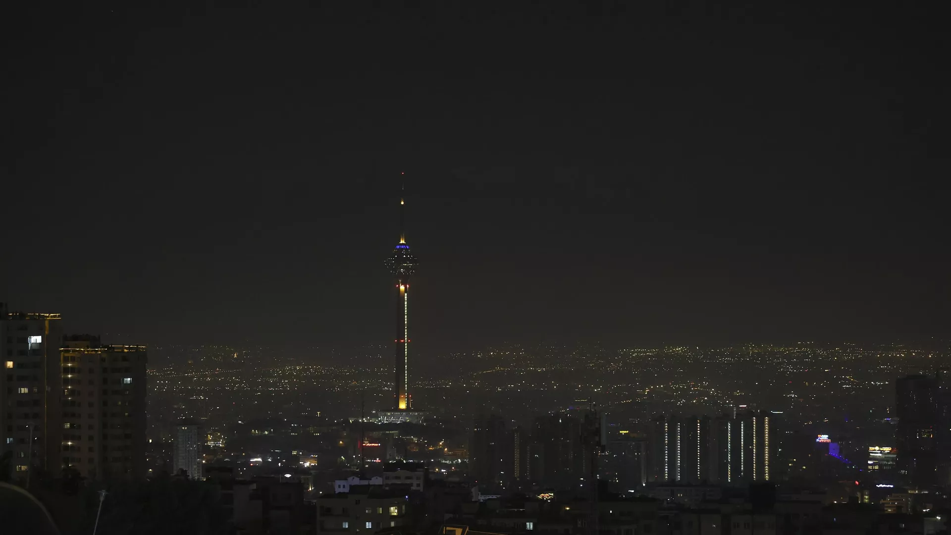 Quang cảnh thủ đô Tehran của Iran vào sáng thứ Bảy ngày 26 tháng 10 năm 2024