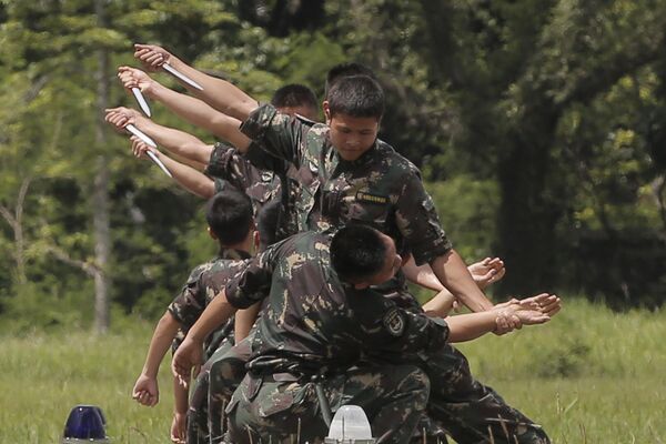 Các binh sĩ Trung Quốc ở Hong Kong, Trung Quốc - Sputnik Việt Nam