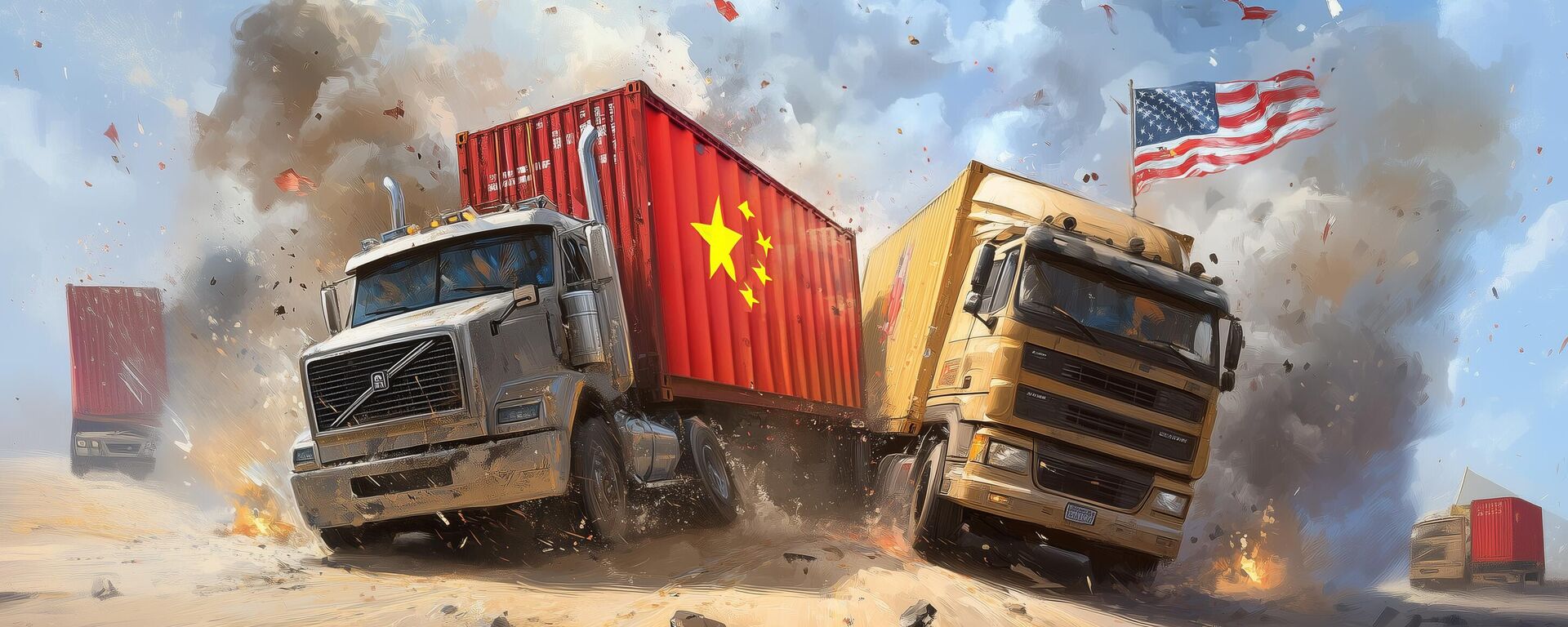 Cuộc chiến thương mại Mỹ - Trung - Sputnik Việt Nam, 1920, 16.04.2025