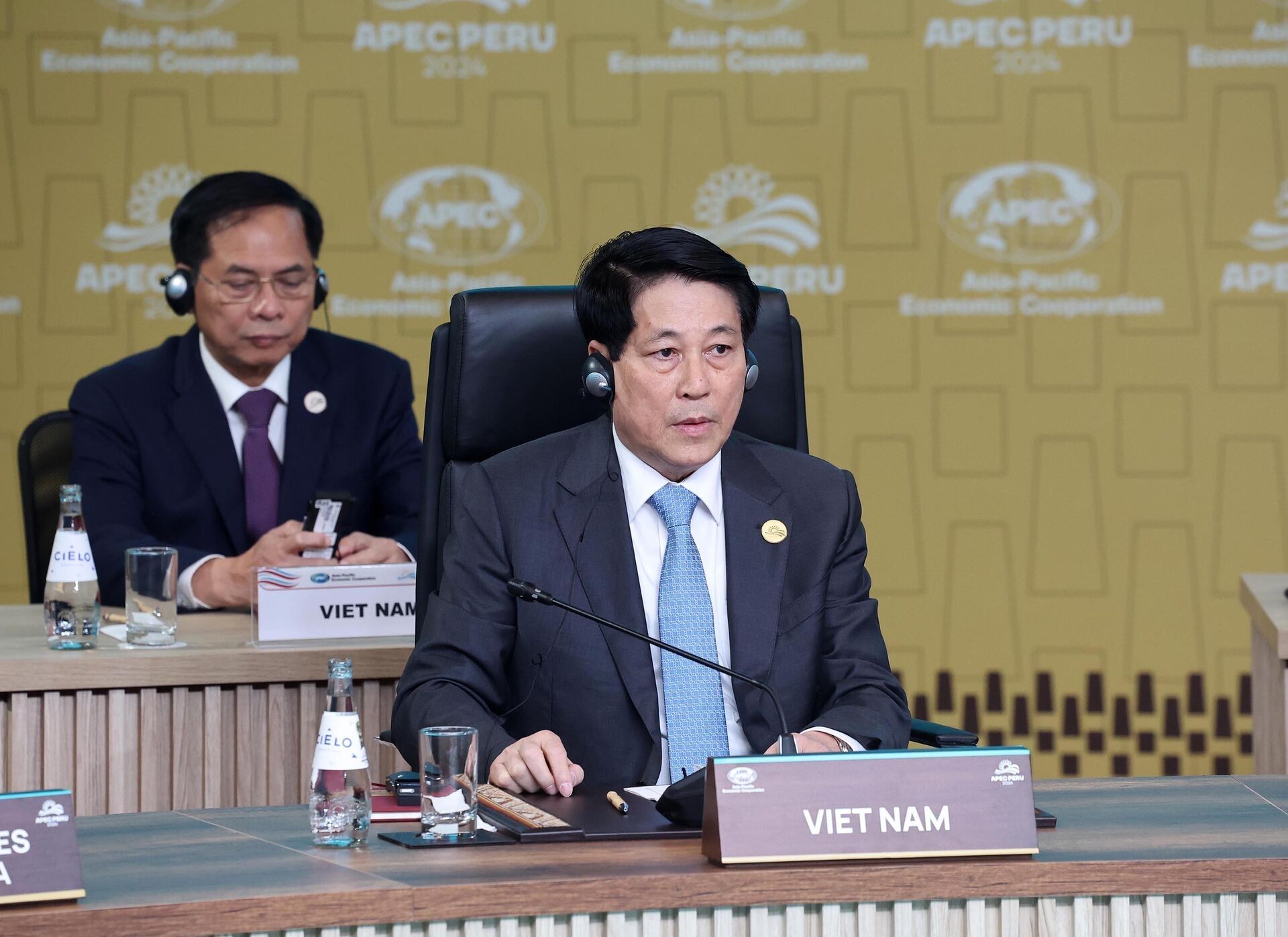 Chủ tịch nước phát biểu tại Đối thoại không chính thức giữa các nhà lãnh đạo APEC với khách mời - Sputnik Việt Nam, 1920, 16.11.2024