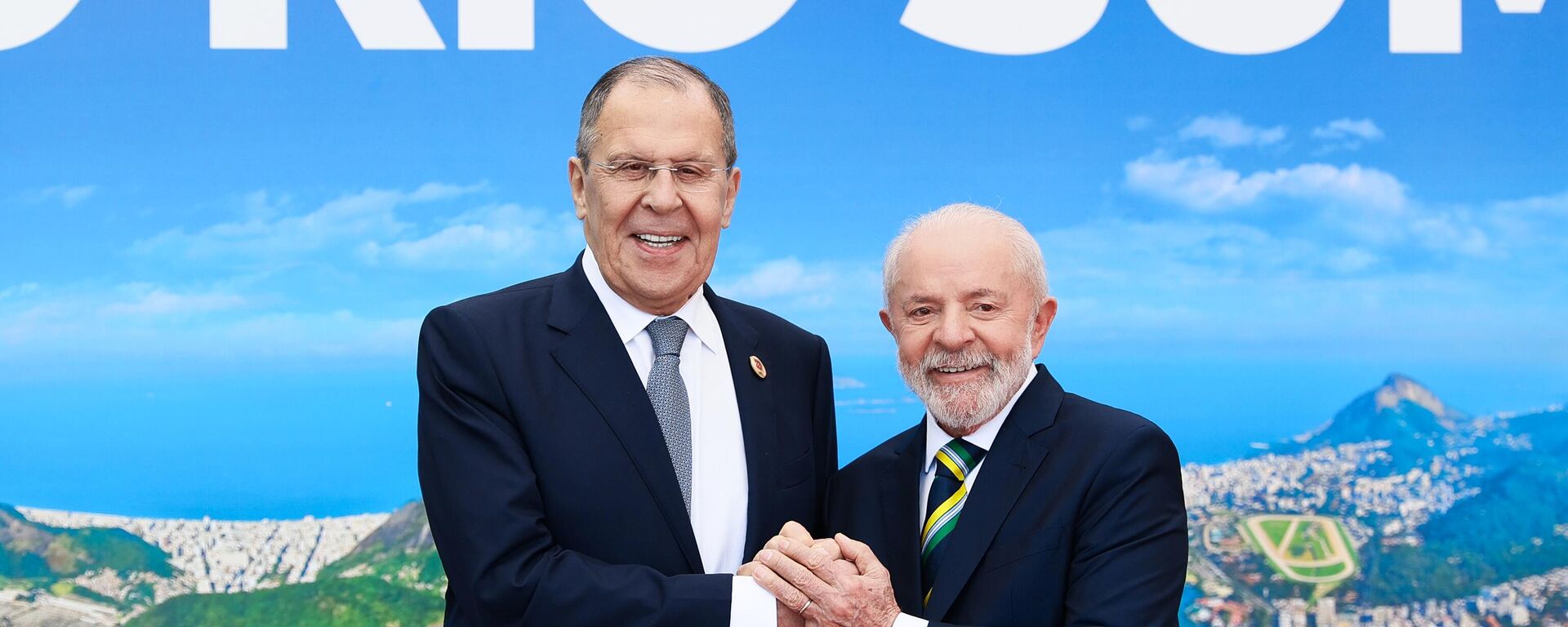 Ngoại trưởng Nga Sergei Lavrov và Tổng thống Brazil Lula da Silva - Sputnik Việt Nam, 1920, 19.11.2024