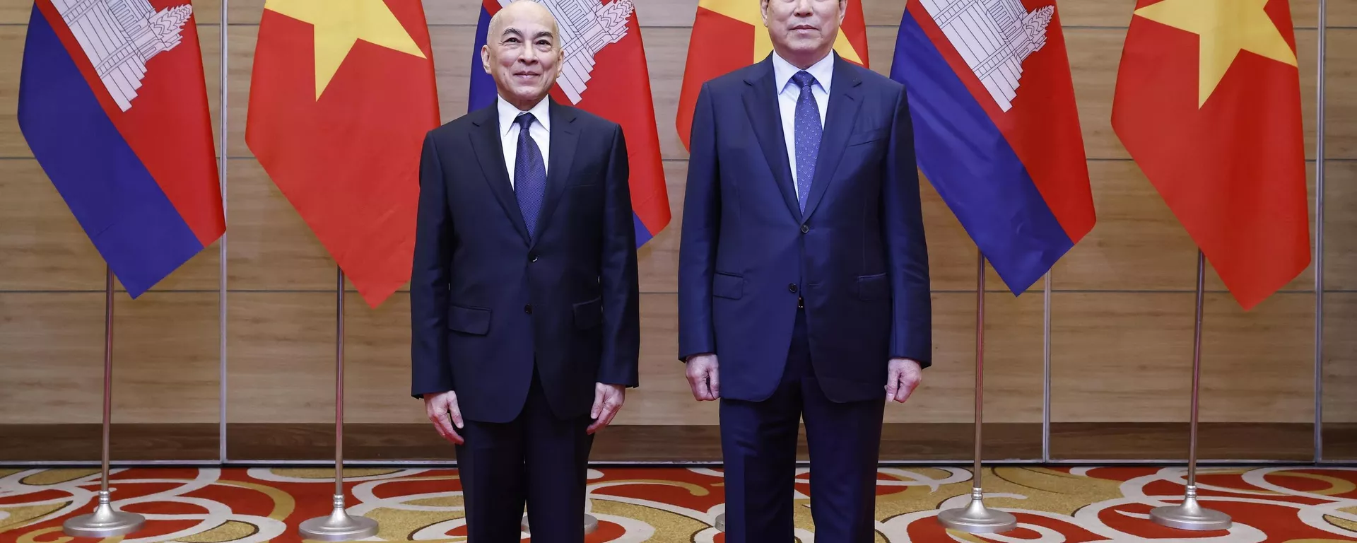 Tiệc chiêu đãi chào mừng Quốc vương Campuchia Norodom Sihamoni - Sputnik Việt Nam, 1920, 29.11.2024