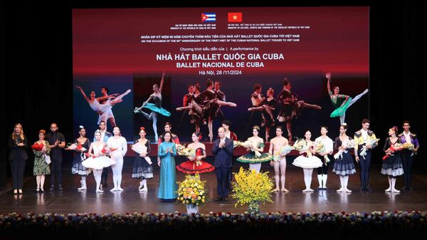 Kỷ niệm 60 năm buổi biểu diễn đầu tiên của Đoàn nghệ sĩ Nhà hát Ballet Quốc gia Cuba tại Việt Nam - Sputnik Việt Nam