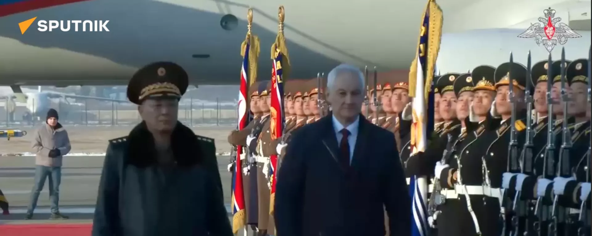 Bộ trưởng Quốc phòng Nga Belousov thăm Triều Tiên Bộ trưởng Quốc phòng Nga Belousov thăm Triều Tiên - Sputnik Việt Nam, 1920, 29.11.2024