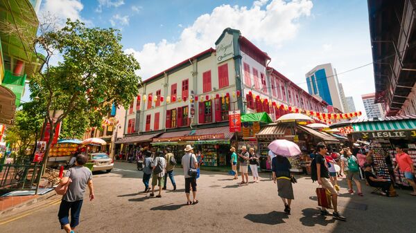 Chợ khu phố Tàu ở Singapore - Sputnik Việt Nam