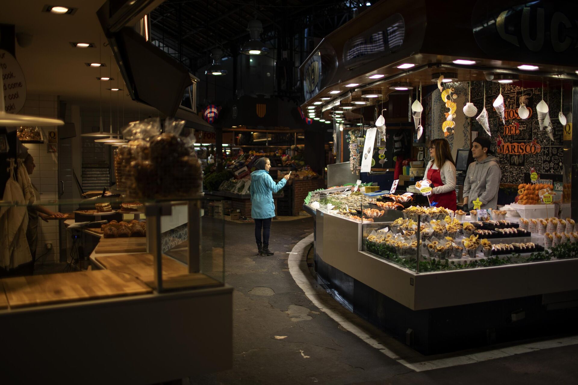 Chợ La Boqueria (Barcelona) - Sputnik Việt Nam, 1920, 02.12.2024