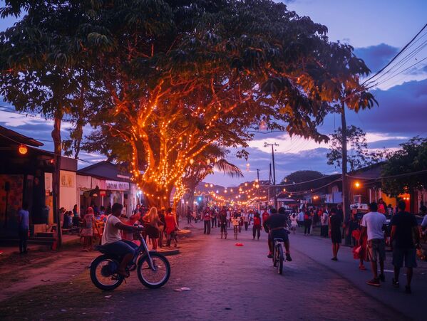 Ở Nicaragua, cây cà phê được sử dụng vào dịp Năm mới thay vì cây thông Giáng sinh truyền thống. Ở nước này,cây cà phê rất phổ biến. Cành cây cà phê trang trí nhà cửa, đặc biệt được đánh giá cao là những quả mọng chín đỏ, tượng trưng cho sự sung túc dồi dào và thịnh vượng của gia đình - Sputnik Việt Nam