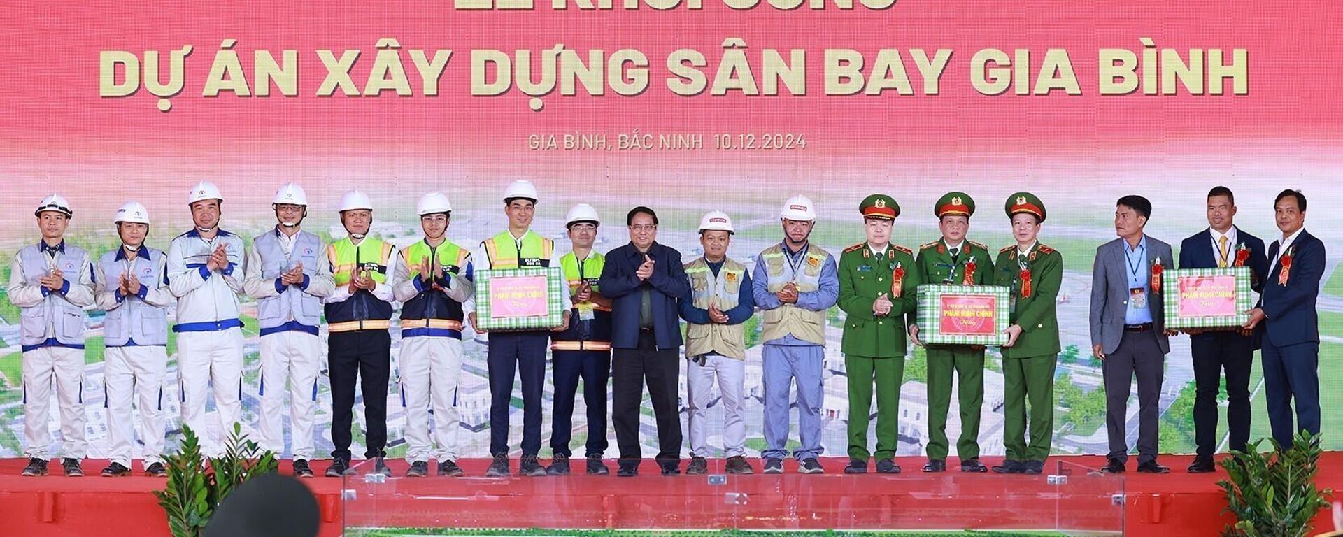 Thủ tướng Phạm Minh Chính dự Lễ khởi công Dự án xây dựng sân bay Gia Bình Thủ tướng Phạm Minh Chính dự Lễ khởi công Dự án xây dựng sân bay Gia Bình - Sputnik Việt Nam, 1920, 10.12.2024