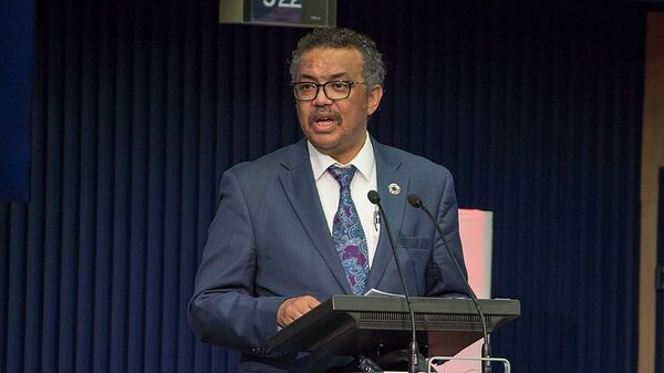 Tổng giám đốc của Tổ chức Y tế Thế giới Tedros Adhanom Ghebreyesus - Sputnik Việt Nam