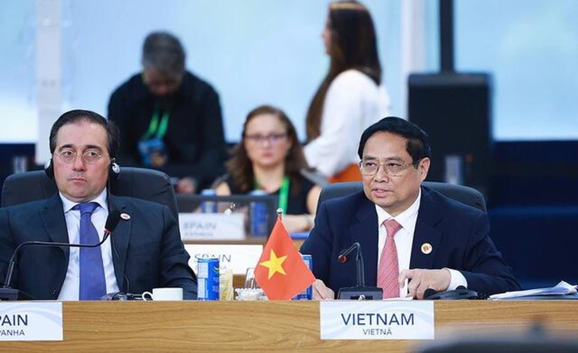 Thủ tướng Việt Nam Phạm Minh Chính tại Hội nghị thượng đỉnh các nhà lãnh đạo G20 2024 tại Rio de Janeiro, Brazil - Sputnik Việt Nam, 1920, 29.12.2024