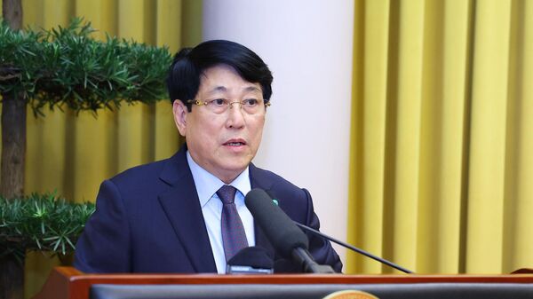 Chủ tịch nước Lương Cường dự Hội nghị triển khai nhiệm vụ năm 2025 của Văn phòng Chủ tịch nước - Sputnik Việt Nam