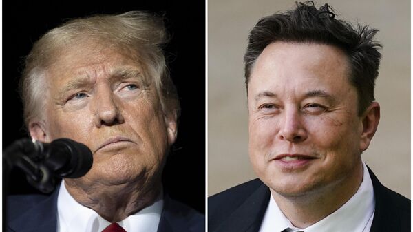 Donald Trump và Elon Musk - Sputnik Việt Nam