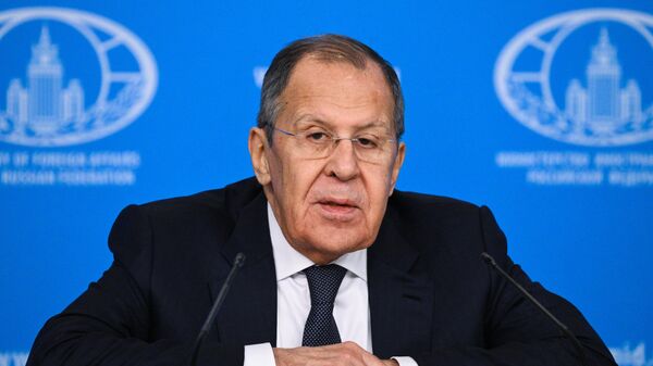 Bộ trưởng Ngoại giao Nga Lavrov họp báo về kết quả ngoại giao của Nga năm 2024 - Sputnik Việt Nam