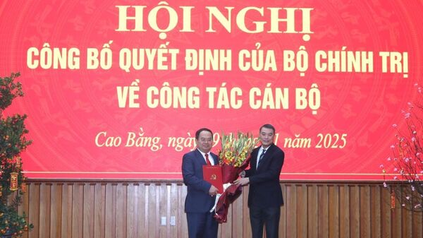 Ông Quản Minh Cường giữ chức Bí thư Tỉnh ủy Cao Bằng - Sputnik Việt Nam