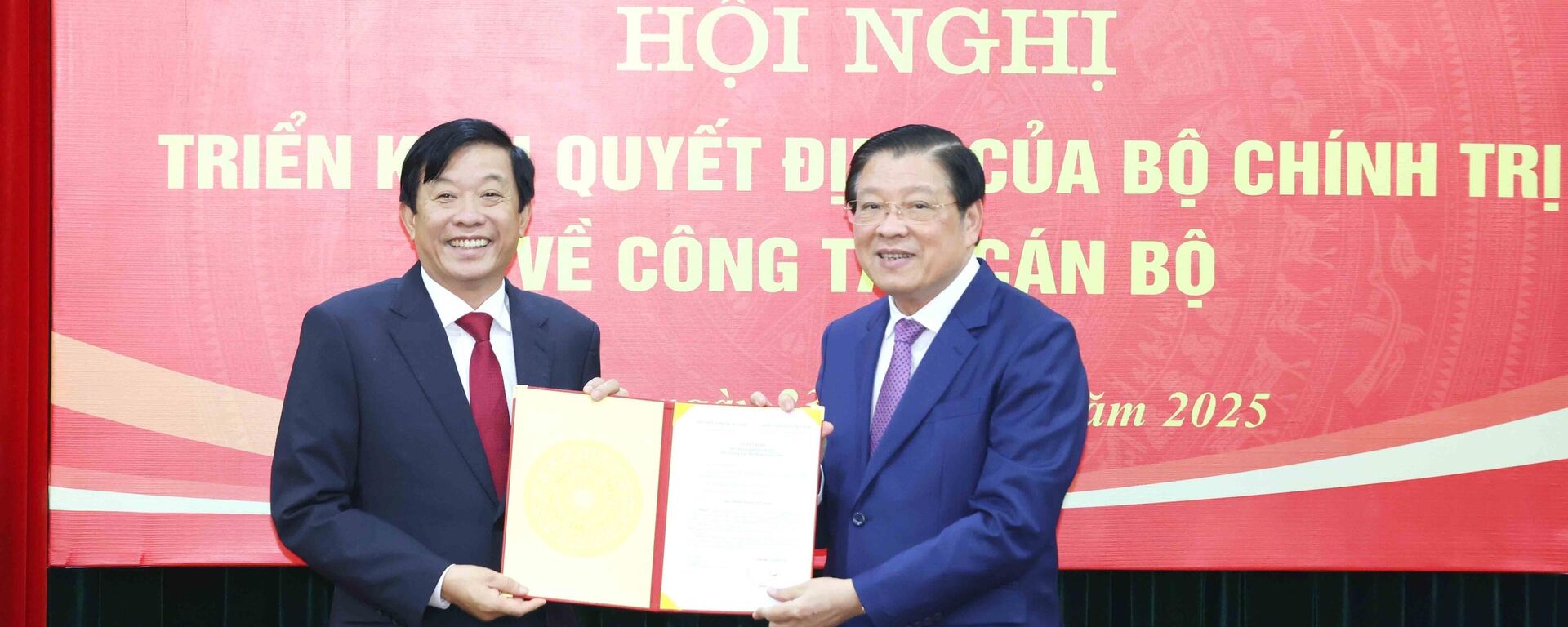 Đồng chí Bùi Văn Nghiêm giữ chức Phó Trưởng Ban Nội chính Trung ương - Sputnik Việt Nam, 1920, 24.01.2025
