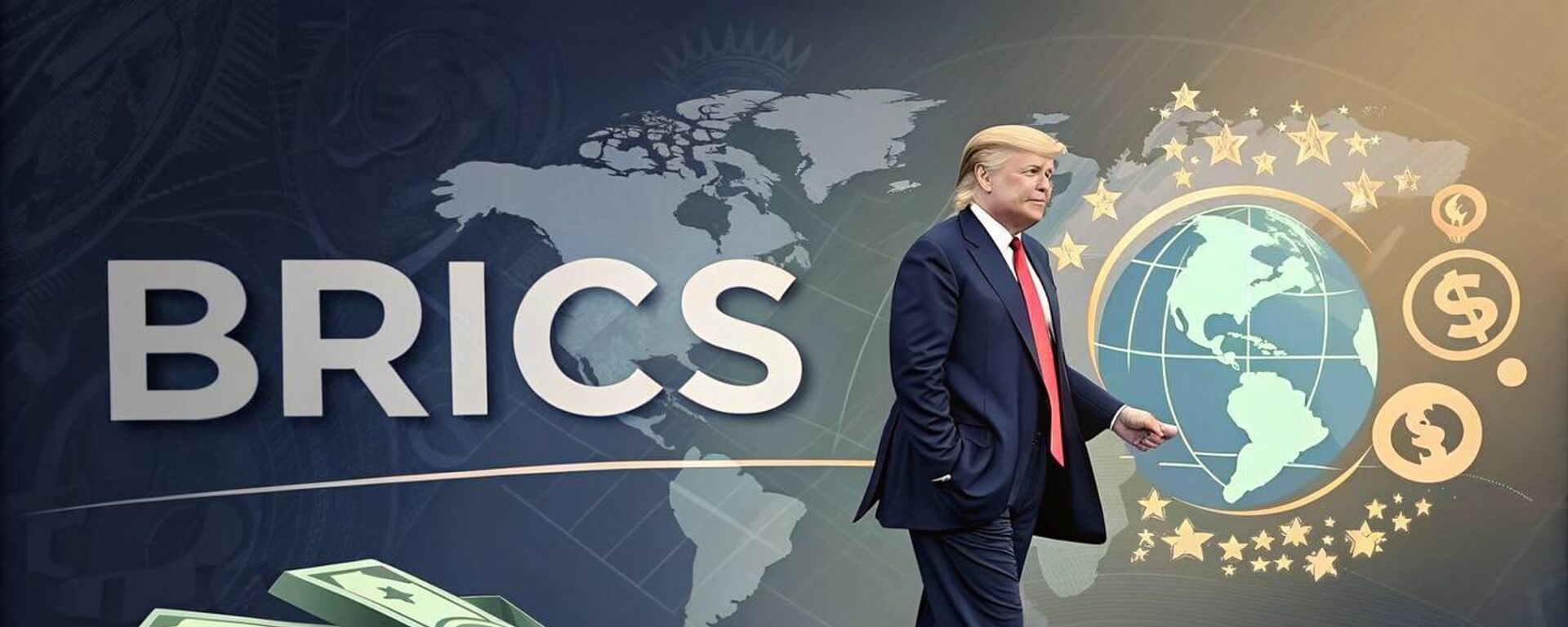 Trump và BRICS - Sputnik Việt Nam, 1920, 14.02.2025