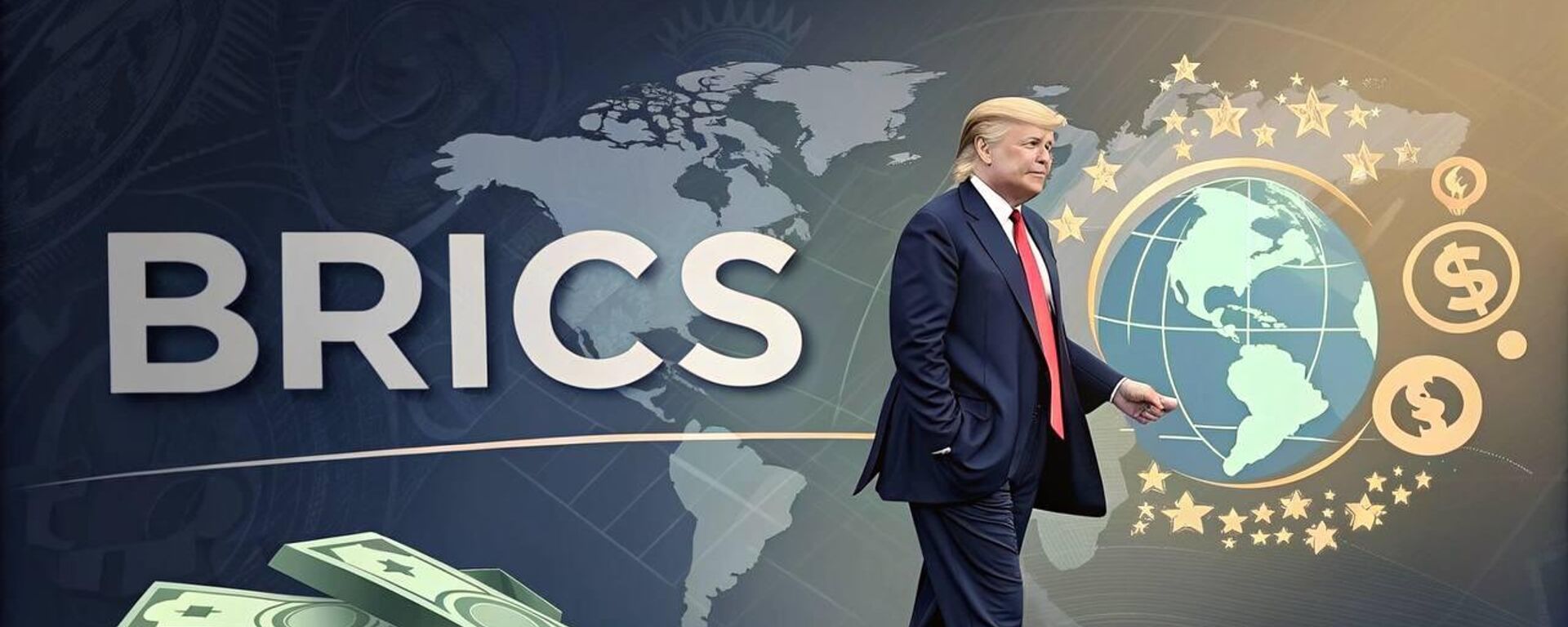 Trump và BRICS - Sputnik Việt Nam, 1920, 08.04.2025