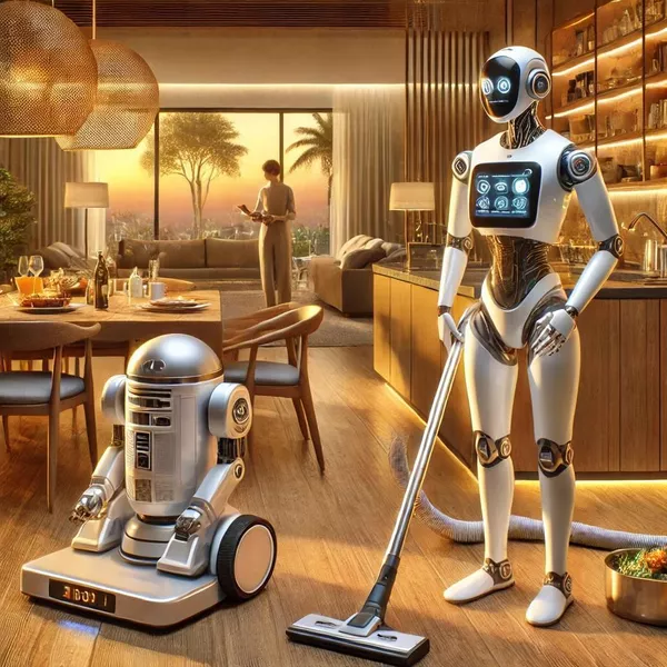 Trợ lý robot – dọn dẹp, nấu ăn, giao tiếp với chủ nhà - Sputnik Việt Nam