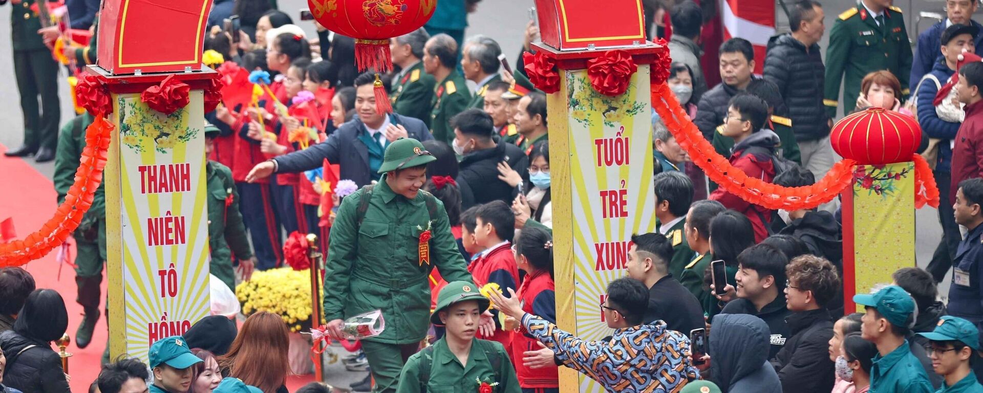 Hà Nội tổ chức đợt giao, nhận quân năm 2025 - Sputnik Việt Nam, 1920, 13.02.2025