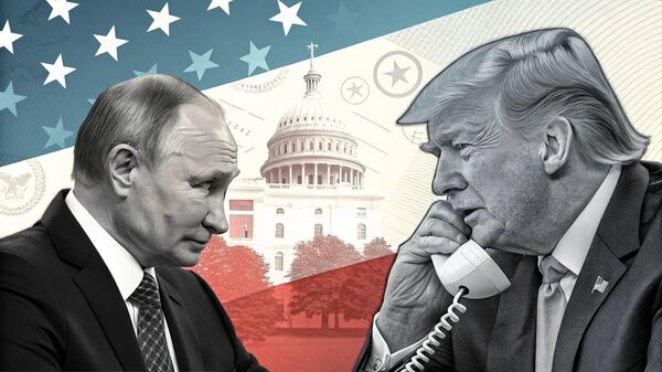 Ông Trump và Ông Putin đã hội đàm. Ảnh được tạo ra bởi AI - Sputnik Việt Nam