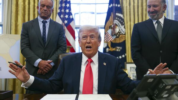 Tổng thống Hoa Kỳ Donald Trump - Sputnik Việt Nam
