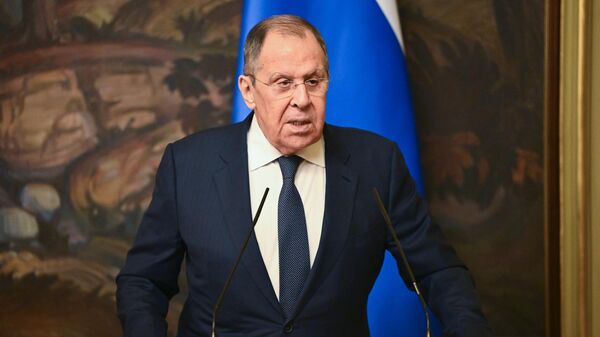 Cuộc họp của Bộ trưởng Ngoại giao Nga S. Lavrov với Tổng thư ký OSCE F. Sinirlioglu - Sputnik Việt Nam