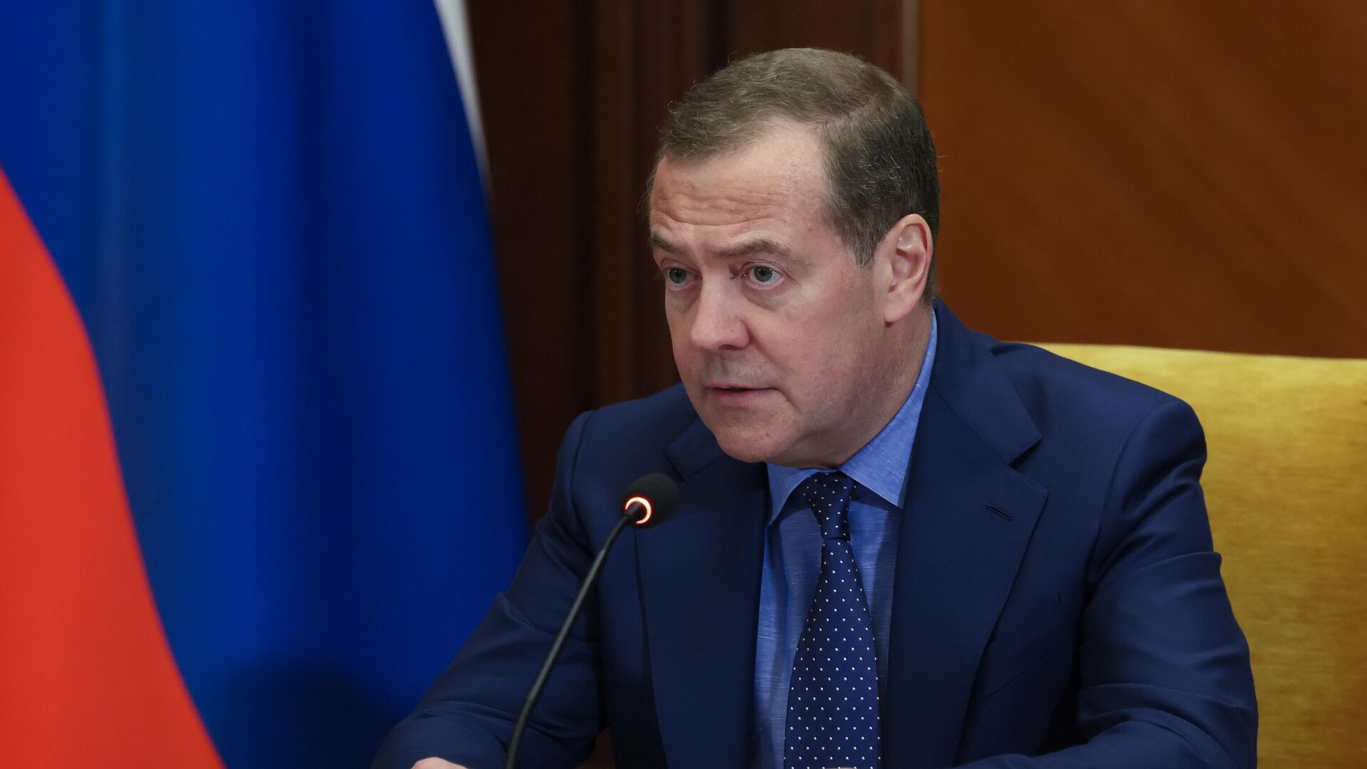 Phó Chủ tịch Hội đồng An ninh Liên bang Nga D. Medvedev Phó Chủ tịch Hội đồng An ninh Liên bang Nga D. Medvedev - Sputnik Việt Nam, 1920, 24.04.2025