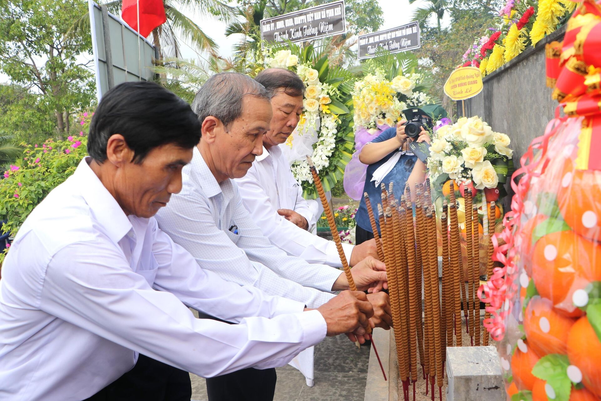 Quảng Ngãi: Dâng hương tưởng niệm 57 năm ngày 504 thường dân Sơn Mỹ bị thảm sát - Sputnik Việt Nam, 1920, 16.03.2025