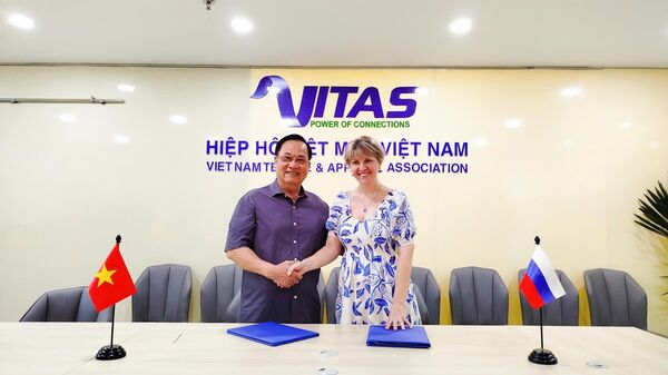 Chủ tịch Hiệp hội Dệt may Việt Nam (VITAS) - ông Vũ Đức Giang - Sputnik Việt Nam