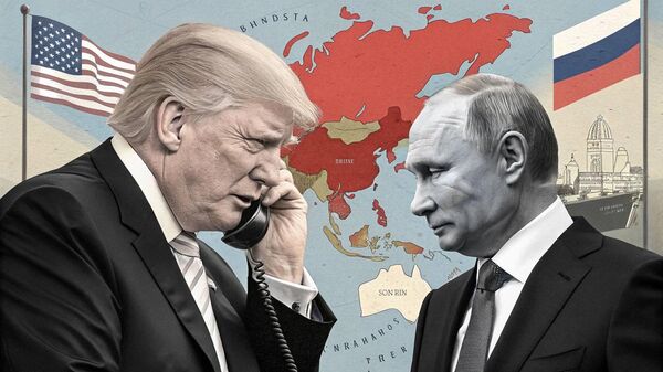 Ông Trump và Ông Putin đã hội đàm. Ảnh được tạo ra bởi AI - Sputnik Việt Nam