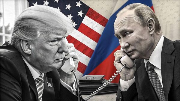 Ông Trump và Ông Putin đã hội đàm. Ảnh được tạo ra bởi AI - Sputnik Việt Nam