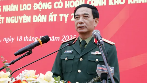Đại tướng Phan Văn Giang chúc Tết tại tỉnh Nam Định - Sputnik Việt Nam