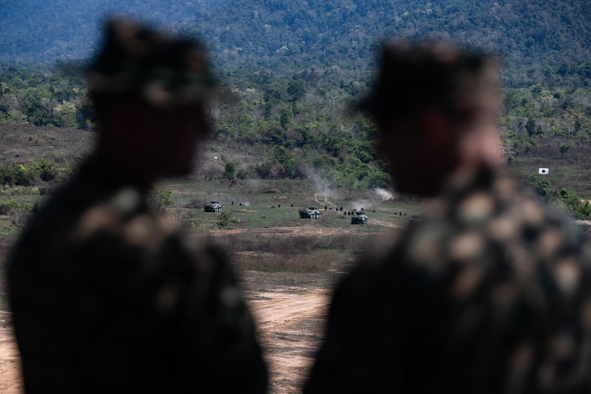 Lực lượng Vũ trang Quốc vương Thái Lan trong cuộc tập trận Cobra Gold - Sputnik Việt Nam, 1920, 24.03.2025