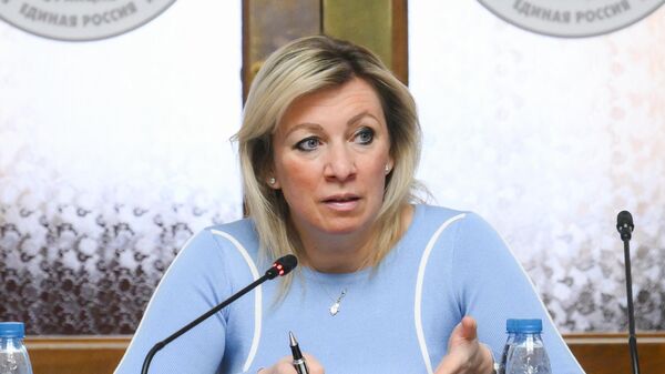 Đại diện chính thức của Bộ Ngoại giao Nga Maria Zakharova - Sputnik Việt Nam