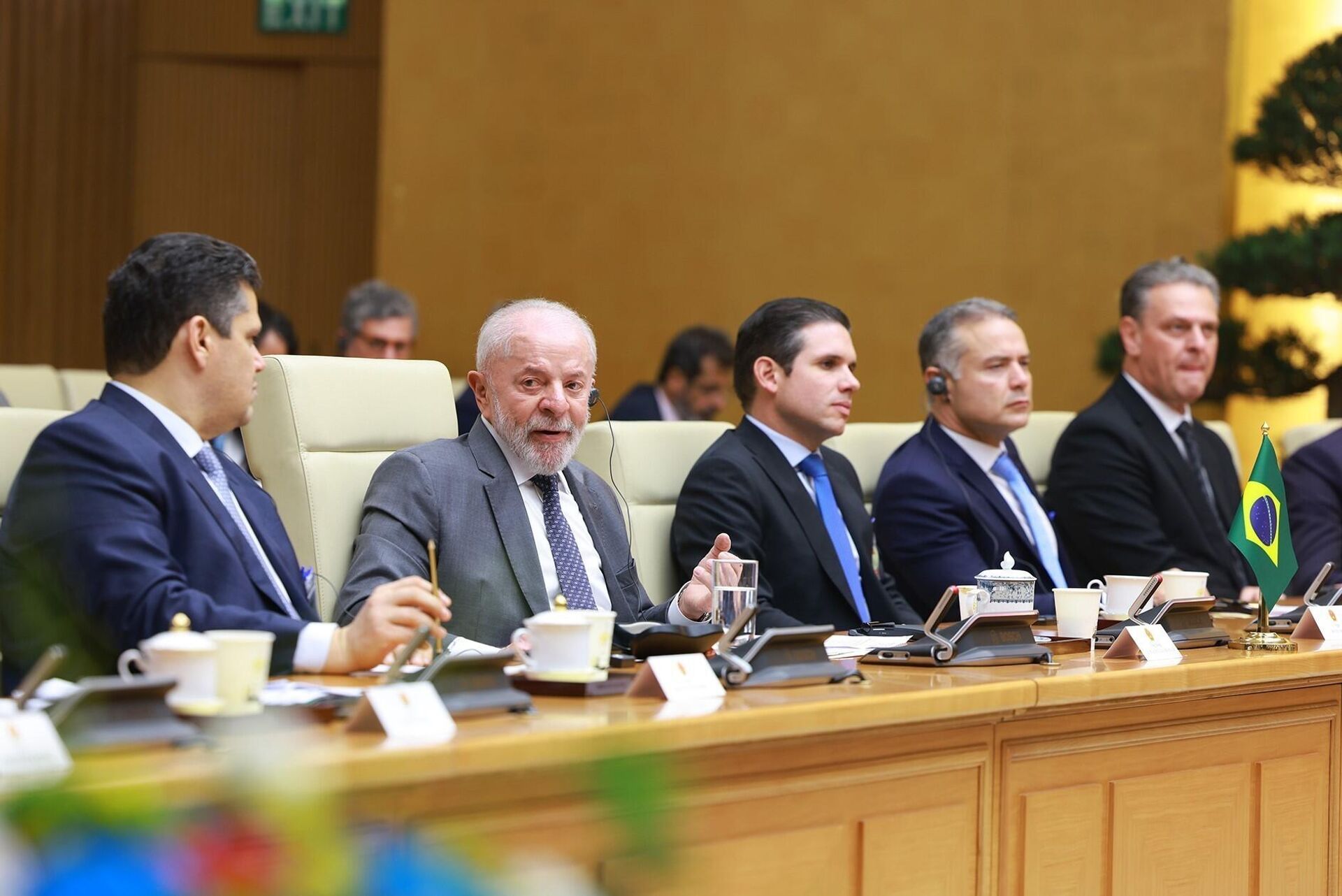 Thủ tướng Phạm Minh Chính hội kiến Tổng thống Brazil Luiz Inácio Lula da Silva Thủ tướng Phạm Minh Chính hội kiến Tổng thống Brazil Luiz Inácio Lula da Silva - Sputnik Việt Nam, 1920, 28.03.2025