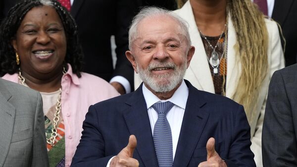 Tổng thống Brazil Luiz Inacio Lula da Silva - Sputnik Việt Nam
