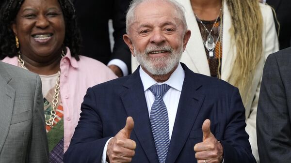 Tổng thống Brazil Luiz Inacio Lula da Silva - Sputnik Việt Nam