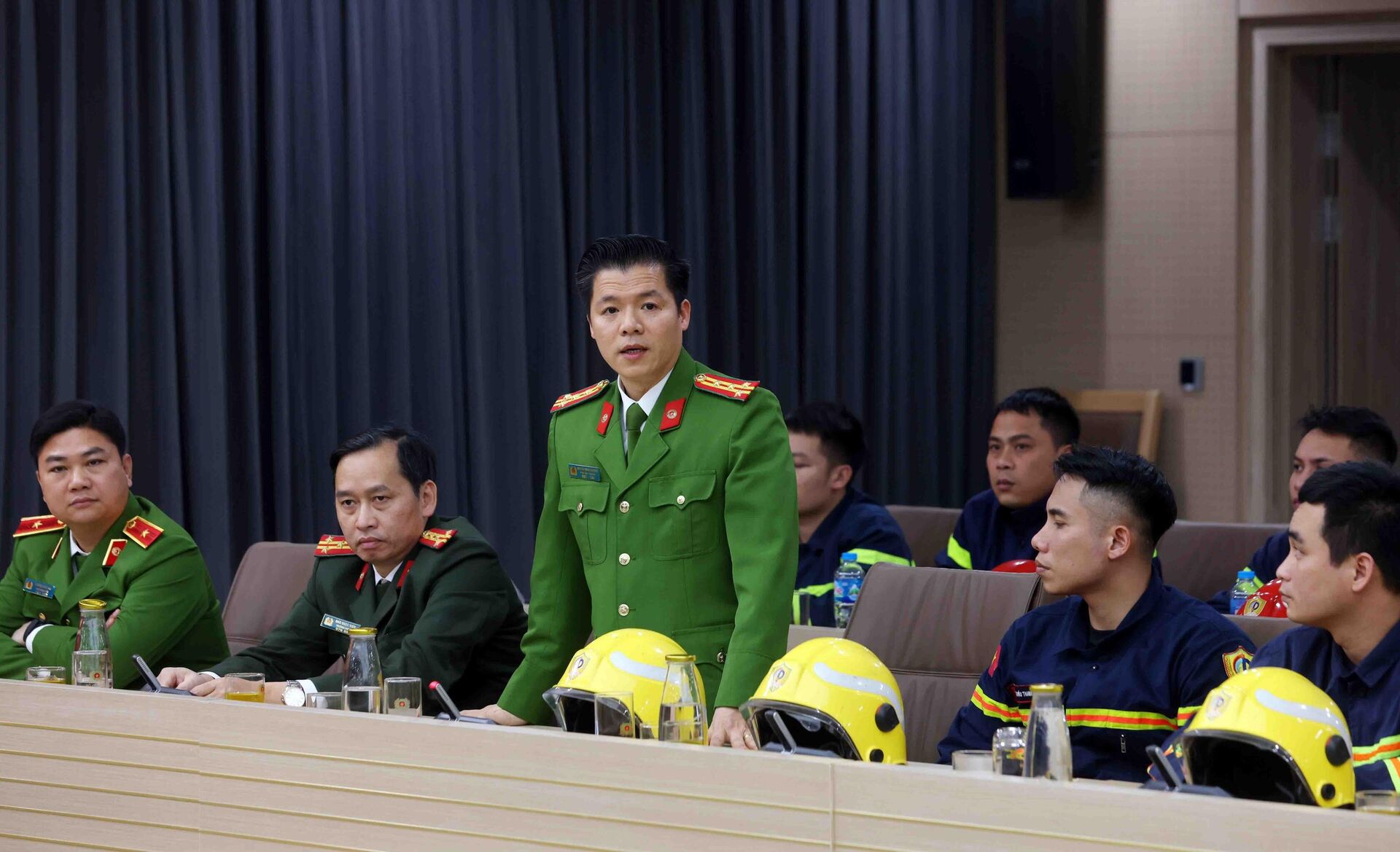 Lễ xuất quân đội cứu nạn, cứu hộ Bộ Công an lên đường thực hiện nhiệm vụ tại Myanmar Lễ xuất quân đội cứu nạn, cứu hộ Bộ Công an lên đường thực hiện nhiệm vụ tại Myanmar - Sputnik Việt Nam, 1920, 30.03.2025
