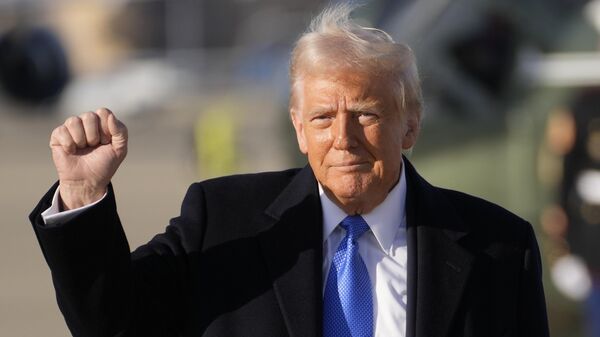 Tổng thống Hoa Kỳ Donald Trump  - Sputnik Việt Nam