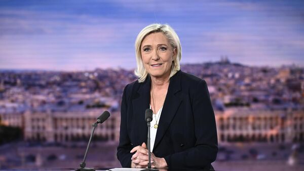 Lãnh đạo đảng Tập hợp Quốc gia Pháp Marine Le Pen - Sputnik Việt Nam