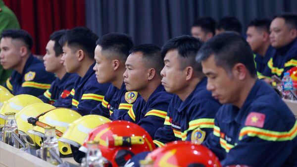 Lực lượng cứu nạn, cứu hộ Bộ Công an lên đường giúp Myanmar khắc phục hậu quả động đất - Sputnik Việt Nam